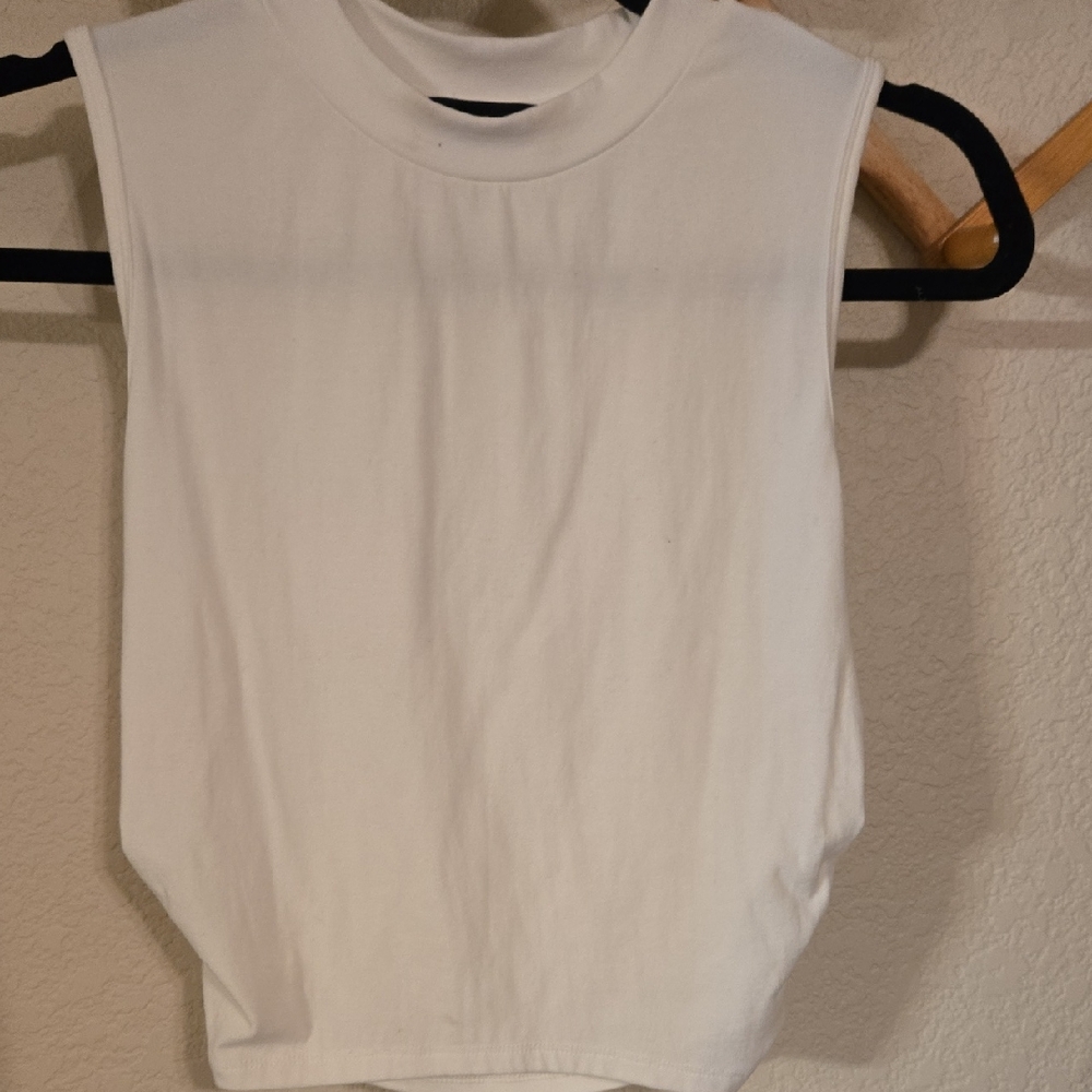 Cider Classic White Muscle Tee